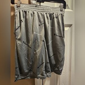 Champion Athletic Kids Shorts in Gray